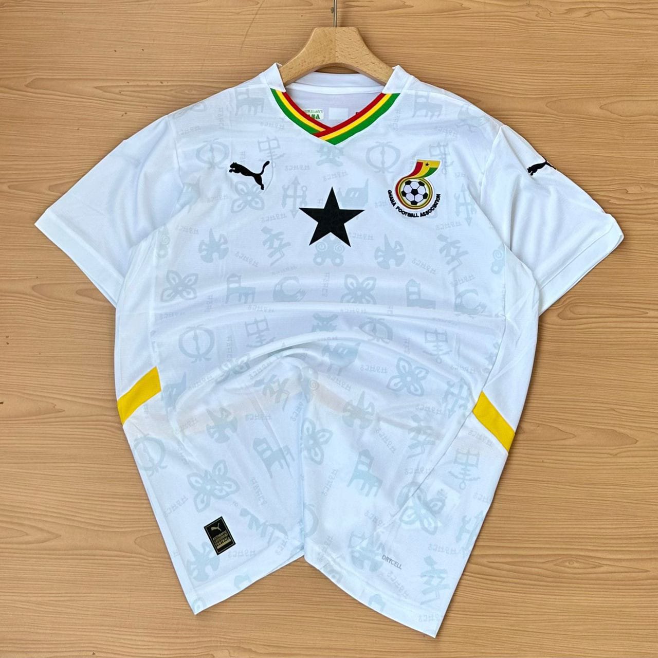 Shop Authentic Ghana Black Stars Football Jerseys | Tryahu